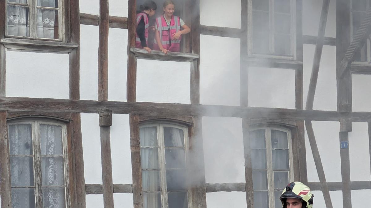 Feuerwehrübung